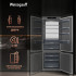 Встраиваемый холодильник Weissgauff WRKI 1970 Total NoFrost Inverter Premium Ecofresh Inox Встраиваемый холодильник Weissgauff WRKI 1970 Total NoFrost Inverter Premium Ecofresh Inox