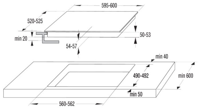 Варочная панель Gorenje ECT 644 SY2W Варочная панель Gorenje ECT 644 SY2W