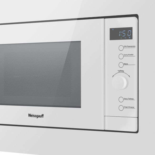Встраиваемая микроволновая печь Weissgauff HMT-220 WG Grill Встраиваемая микроволновая печь Weissgauff HMT-220 WG Grill