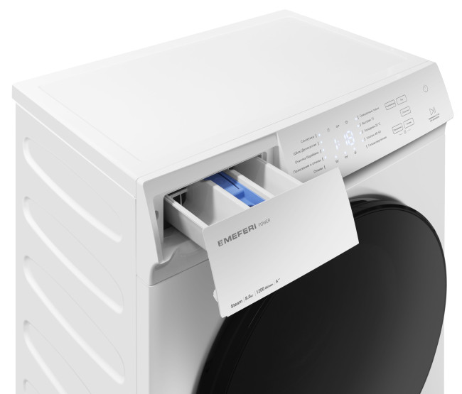 Стиральная машина Meferi MFW081210WH POWER Стиральная машина Meferi MFW081210WH POWER