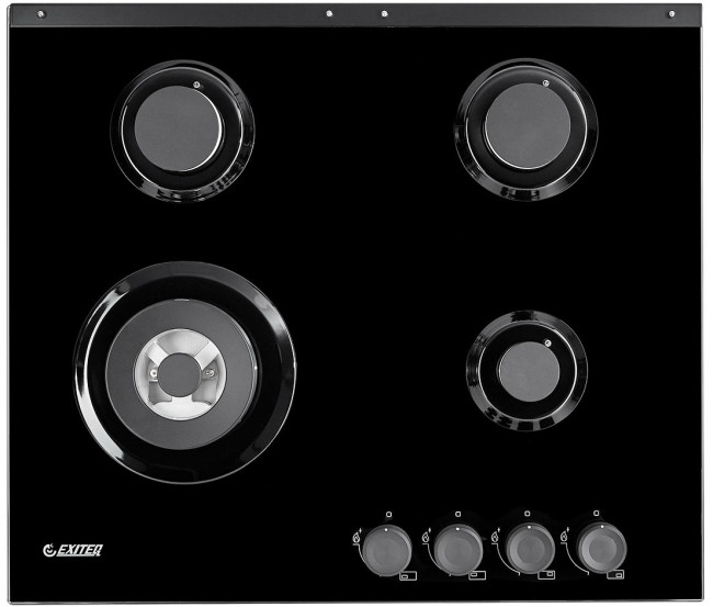 Газовая варочная панель Exiteq EXH-207 black Газовая варочная панель Exiteq EXH-207 black