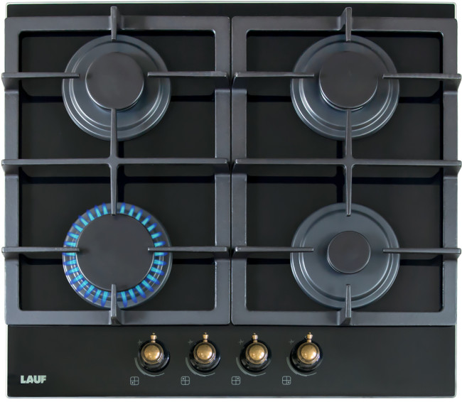 Газовая варочная панель Lauf PG-618BL classic Газовая варочная панель Lauf PG-618BL classic