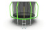 Батут Evo Jump Cosmo 12ft Green Lowernet + сетка