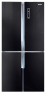 Холодильник Ginzzu NFK-510 Black glass Холодильник Ginzzu NFK-510 Black glass