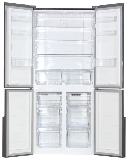 Холодильник Ginzzu NFK-510 Black glass