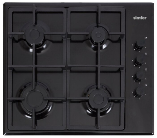 Газовая варочная панель Simfer H60Q40B412