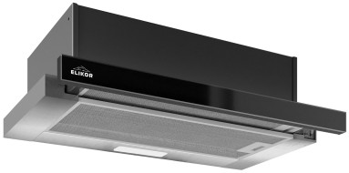 Вытяжка Elikor Интегра GLASS 60Н-400-В2Д нерж/стекло черное 940982 Вытяжка Elikor Интегра GLASS 60Н-400-В2Д нерж/стекло черное 940982