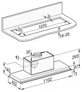 Встраиваемая вытяжка Miele DA 2518 Встраиваемая вытяжка Miele DA 2518