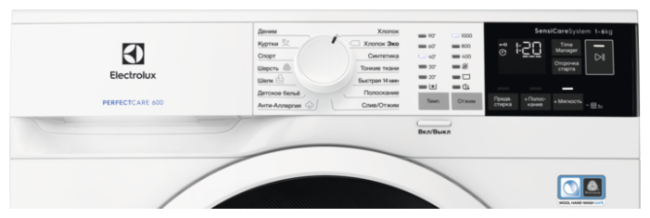 Стиральная машина Electrolux PerfectCare 600 EW6S4R06W