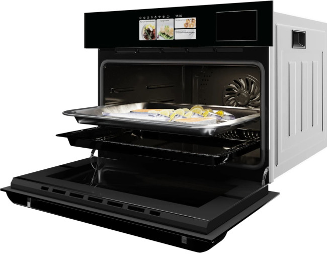 Электрический духовой шкаф Hiberg S-VM 5615 B i-SMART