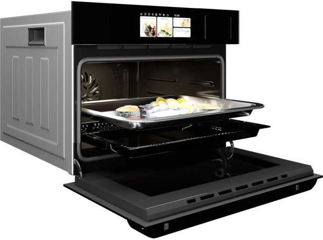 Электрический духовой шкаф Hiberg S-VM 5615 B i-SMART
