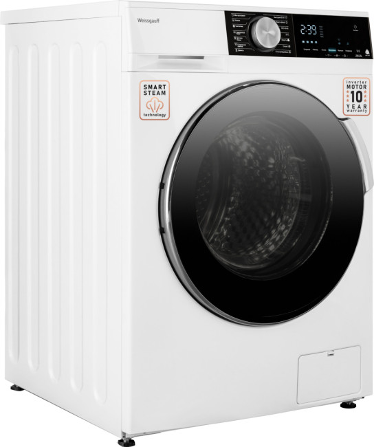 Комплект стиральная и сушильная машина Weissgauff WM 56512 DC Inverter Steam + WD 6148 D Heat Pump