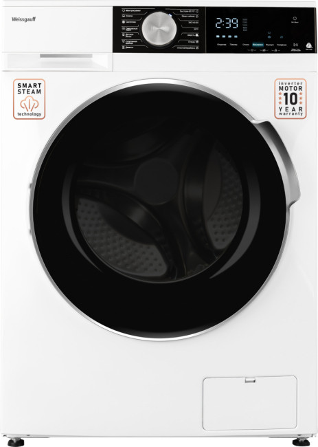 Комплект стиральная и сушильная машина Weissgauff WM 56512 DC Inverter Steam + WD 6148 D Heat Pump