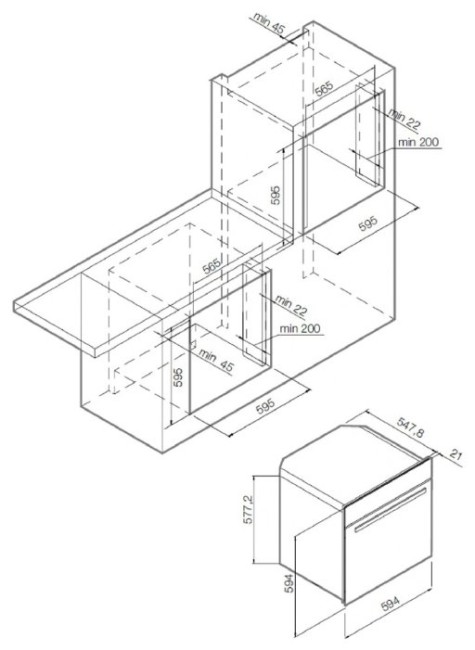 Духовой шкаф GRAUDE BM 60.2 E