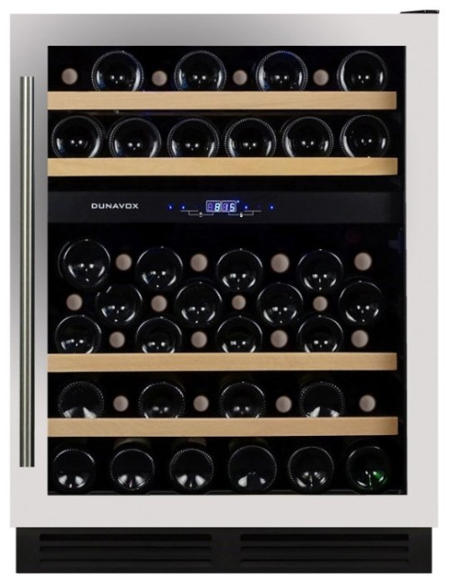 Встраиваемый винный шкаф Dunavox DX-53.130SDSK/DP Встраиваемый винный шкаф Dunavox DX-53.130SDSK/DP