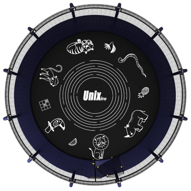 Каркасный батут Unix Line 12ft Supreme Game Basketball Каркасный батут Unix Line 12ft Supreme Game Basketball