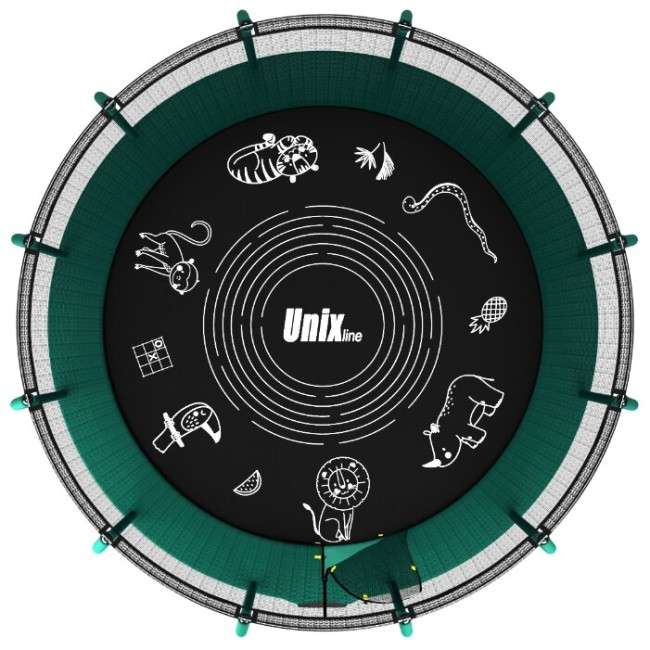 Каркасный батут Unix Line 12ft Supreme Game Basketball Каркасный батут Unix Line 12ft Supreme Game Basketball
