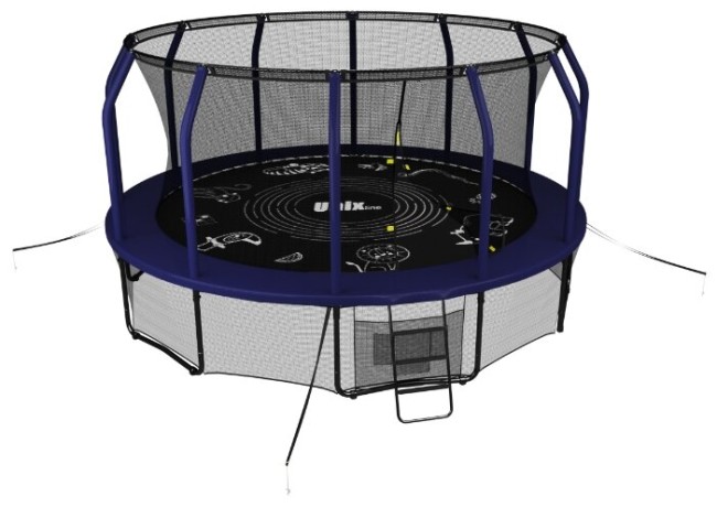 Каркасный батут Unix Line 12ft Supreme Game Basketball Каркасный батут Unix Line 12ft Supreme Game Basketball