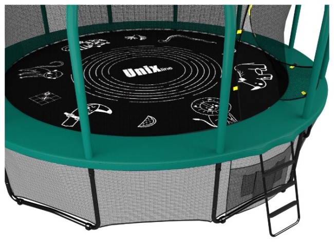 Каркасный батут Unix Line 12ft Supreme Game Basketball Каркасный батут Unix Line 12ft Supreme Game Basketball