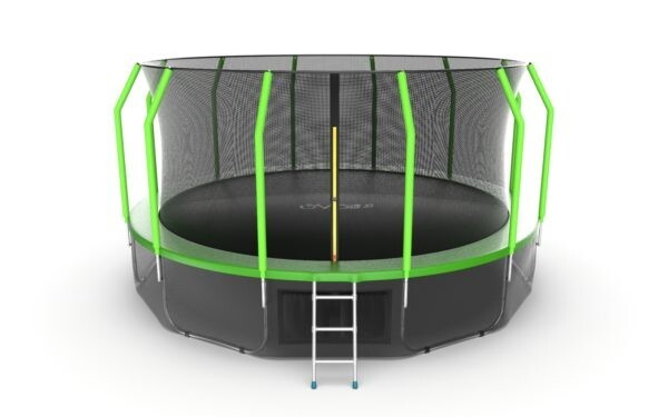 Батут Evo Jump Cosmo 16ft Green Lowernet + сетка