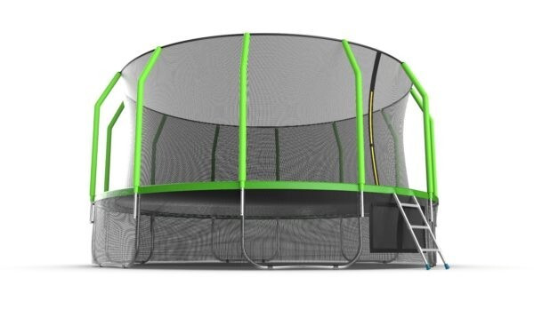 Батут Evo Jump Cosmo 16ft Green Lowernet + сетка