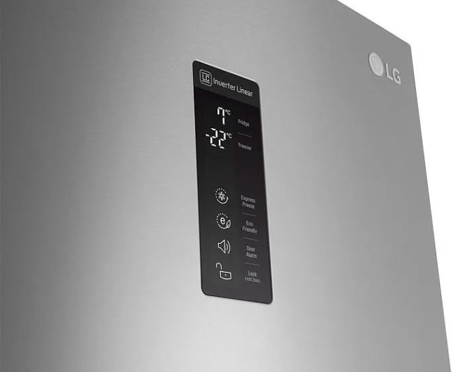Холодильник LG GB-B59PZFFB нержавеющая сталь Холодильник LG GB-B59PZFFB нержавеющая сталь