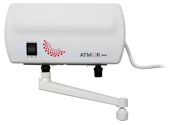 Проточный водонагреватель Atmor Basic 3.5 кран Проточный водонагреватель Atmor Basic 3.5 кран