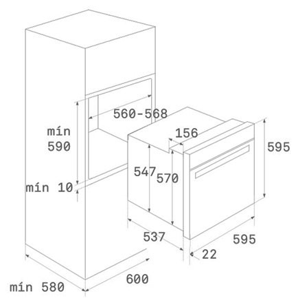 Электрический духовой шкаф TEKA HLB 840 P STAINLESS STEEL (41566014)