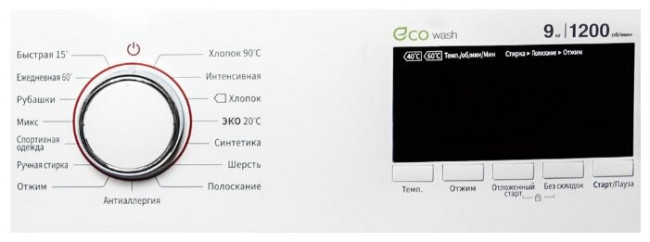 Стиральная машина Daewoo Electronics WMD-R912D1BP