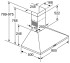 Каминная вытяжка Bosch DWP96BC60 Каминная вытяжка Bosch DWP96BC60