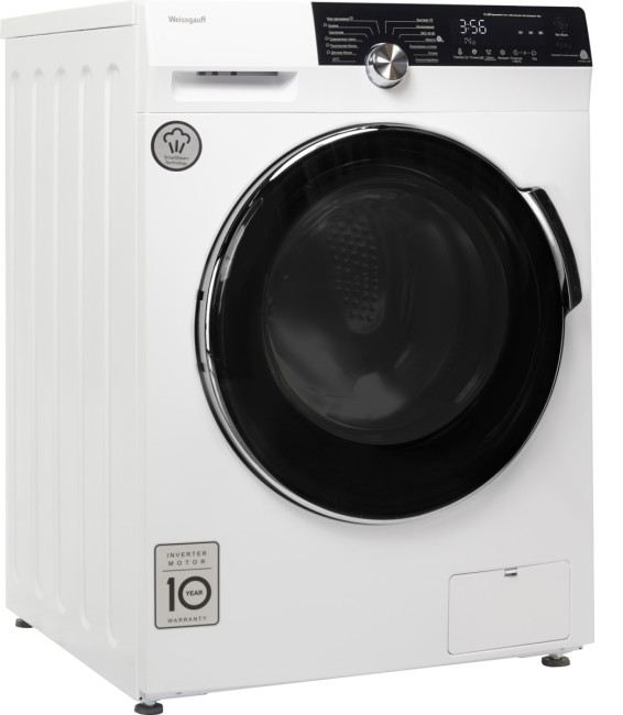 Комплект стиральная и сушильная машина Weissgauff WM 59412 DC Inverter Steam + WD 6148 D Heat Pump