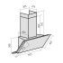 Вытяжка MBS ABELIA 190 GLASS BLACK