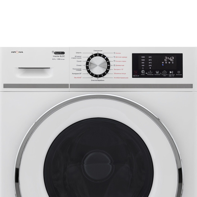 Стиральная машина Krona ITTER OPTI WHITE 1200 8/4K WDM