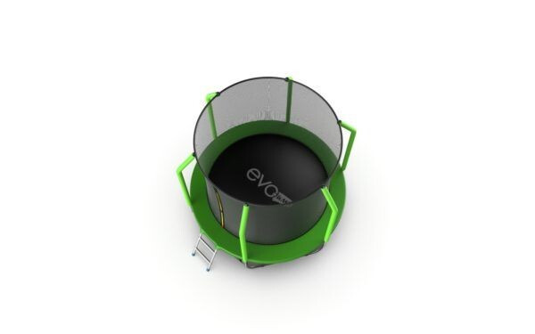 Батут Evo Jump Cosmo 8ft Green Lowernet + сетка