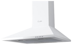 Каминная вытяжка LEX BASIC 500 white Каминная вытяжка LEX BASIC 500 white