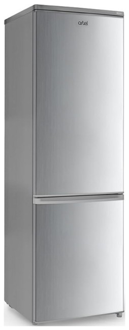 Двухкамерный холодильник Artel HD 345 RN стальной