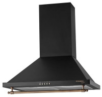 Каминная вытяжка PYRAMIDA KH 60 Rustico black