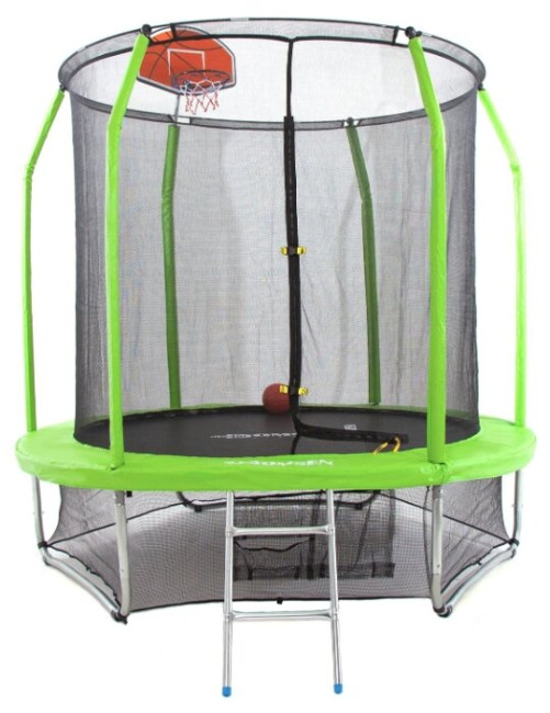 Каркасный батут Domsen Fitness Gravity Basketball 8FT 244х244х230 см