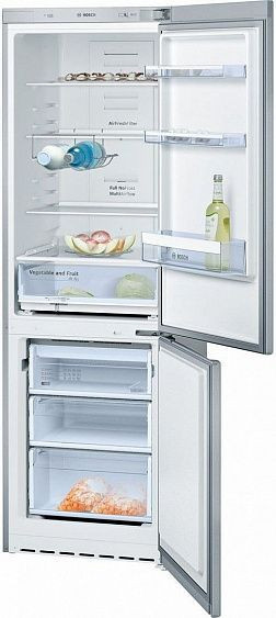 Холодильник Bosch KGN36VL25 серебристый