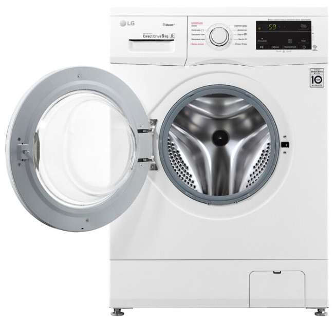 Стиральная машина LG Steam F2J3NS0W Стиральная машина LG Steam F2J3NS0W