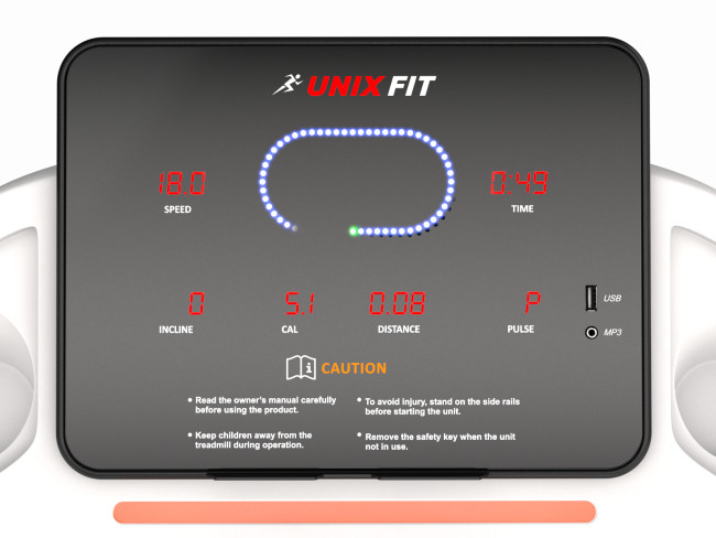 Электрическая беговая дорожка UnixFit ST-630R White Электрическая беговая дорожка UnixFit ST-630R White