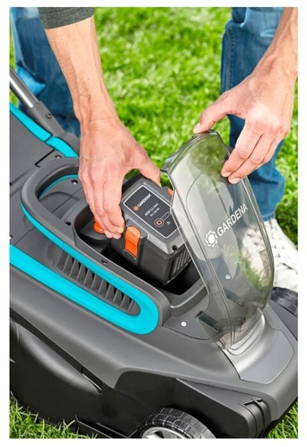 Газонокосилка GARDENA PowerMax Li-40/37 (5038-20) Газонокосилка GARDENA PowerMax Li-40/37 (5038-20)