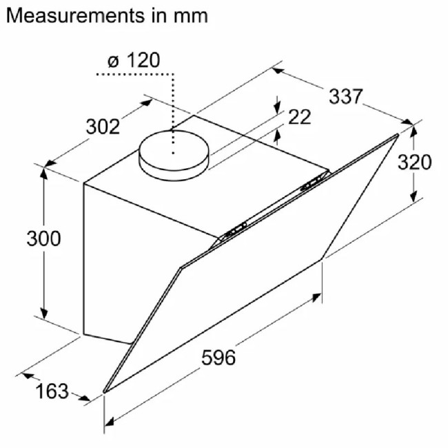 Вытяжка Bosch DWK64PJ60T