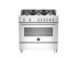 Комбинированная плита Bertazzoni PRO90 6 MFE S XE