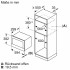 Встраиваемая микроволновая печь Bosch BFL9221B1 Встраиваемая микроволновая печь Bosch BFL9221B1