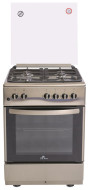 Газовая плита De luxe 606040.24г 000 (кр) ЧР нерж Газовая плита De luxe 606040.24г 000 (кр) ЧР нерж