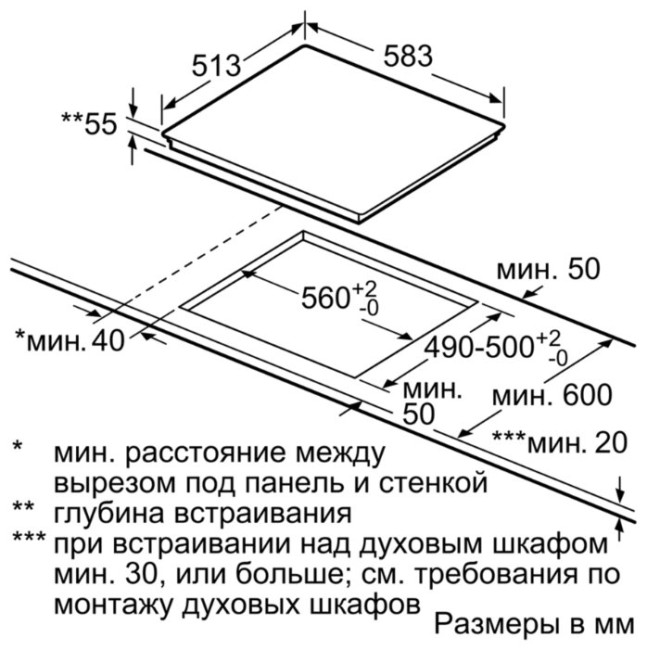Варочная панель Bosch PUE645BB1E Варочная панель Bosch PUE645BB1E