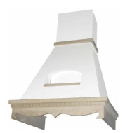 Каминная вытяжка Elikor Adele 90P-650-P3D WH Muar/OAK Каминная вытяжка Elikor Adele 90P-650-P3D WH Muar/OAK