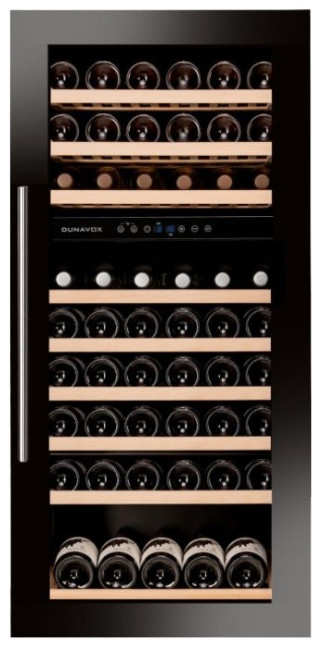 Встраиваемый винный шкаф Dunavox DAB-89.215DB