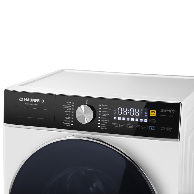 Стиральная машина c сушкой Maunfeld MFWD14106WH03 Стиральная машина c сушкой Maunfeld MFWD14106WH03